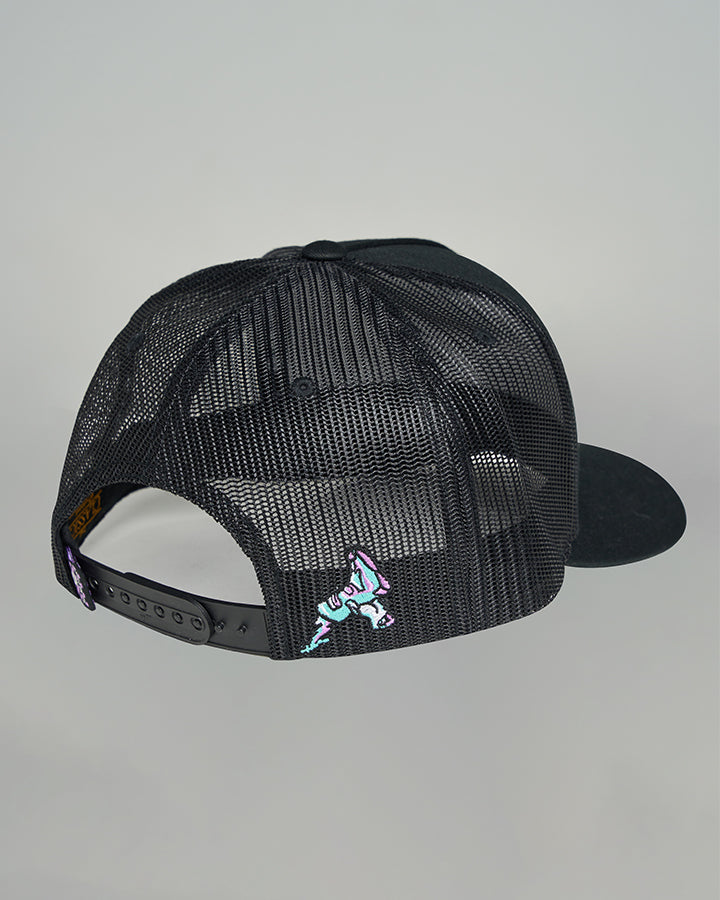 THRILLER MILLER | TWILL TRUCKER - BLACK