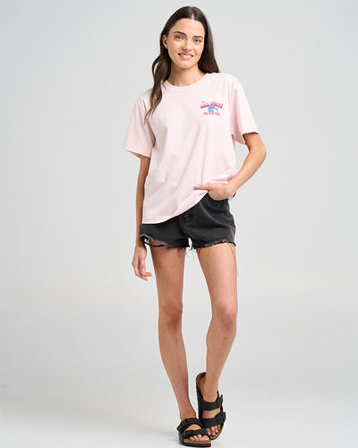 YEE HAW FKRS | WOMENS SS TEE - FAIRY FLOSS