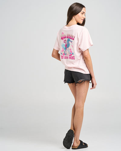 YEE HAW FKRS | WOMENS SS TEE - FAIRY FLOSS