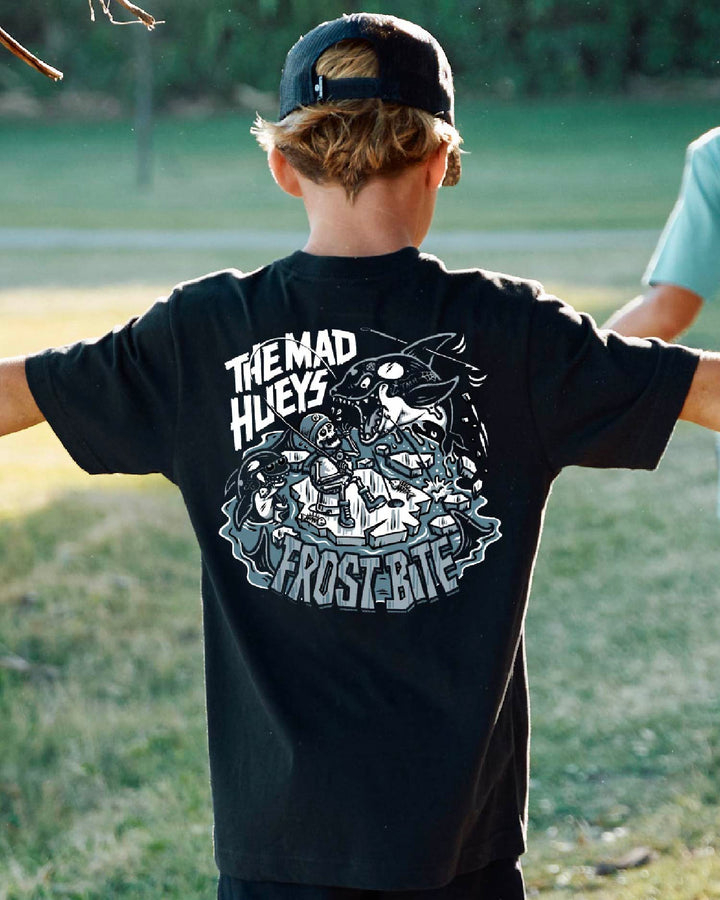FROST BITE | YOUTH SS TEE - BLACK
