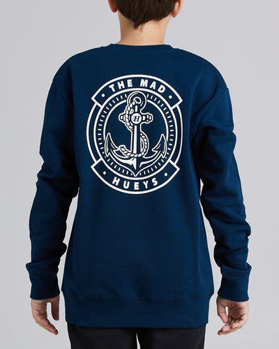 FLYING H ANCHOR | YOUTH CREW - NAVY