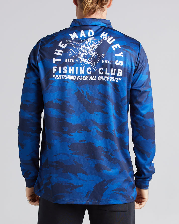 FISHING CLUB | FISHING JERSEY - NAVY