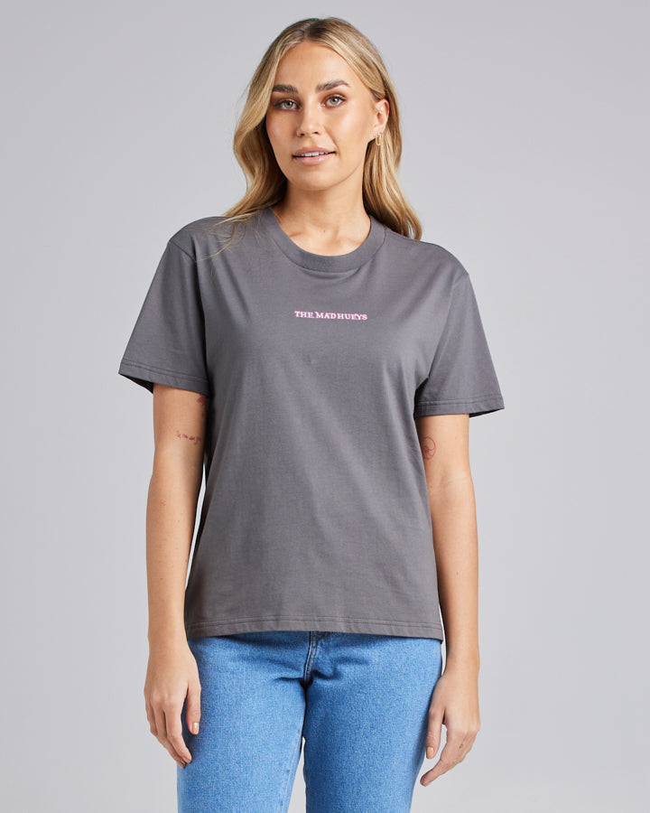 A PIRATES LIFE  | WOMENS SS TEE - CHARCOAL
