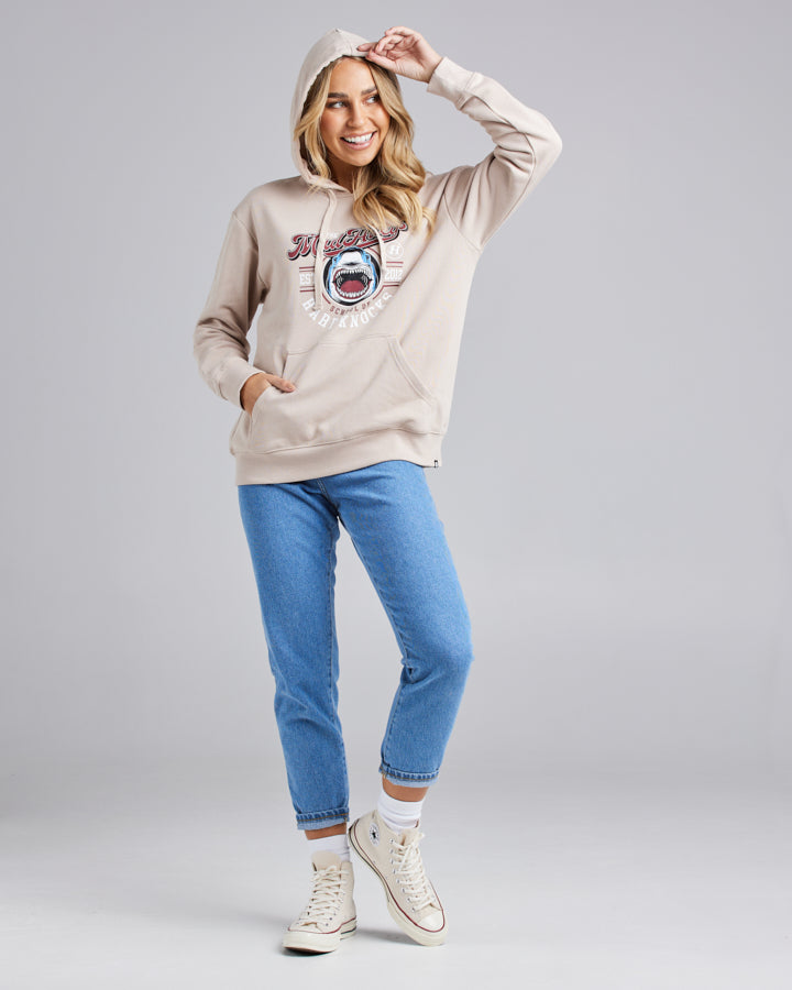 SCHOOL OF HARD KNOCKS | WOMENS PULLOVER - TAUPE