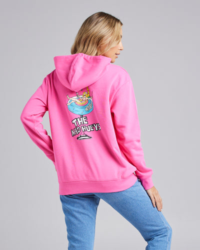 OCEAN COCKTAIL | WOMENS PULLOVER - HOT PINK