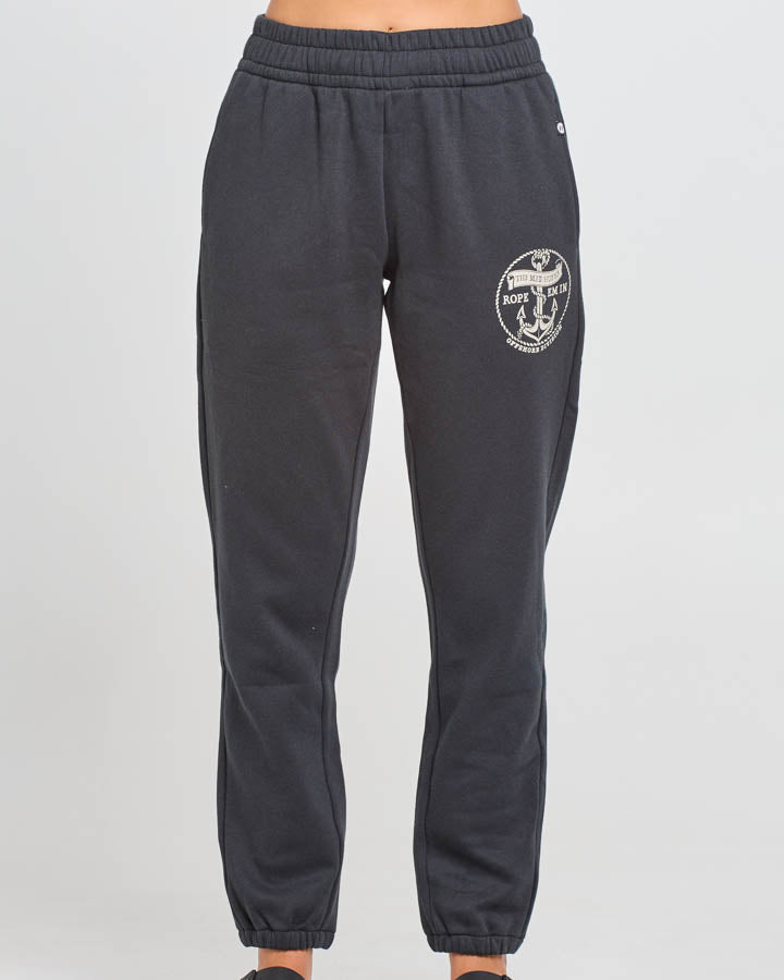 ROPE ANCHOR | WOMENS TRACKPANT - BLACK