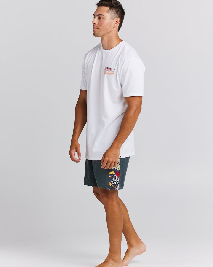 LOOSE IN PARADISE | BOARDSHORT 18" - CHARCOAL